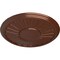 Ekena Millwork Leandros Ceiling Medallion (Fits Canopies up to 6 3/8"), 19 7/8"OD x 1 1/4"P, Copper Penny CM22LNCPS - alternate 3